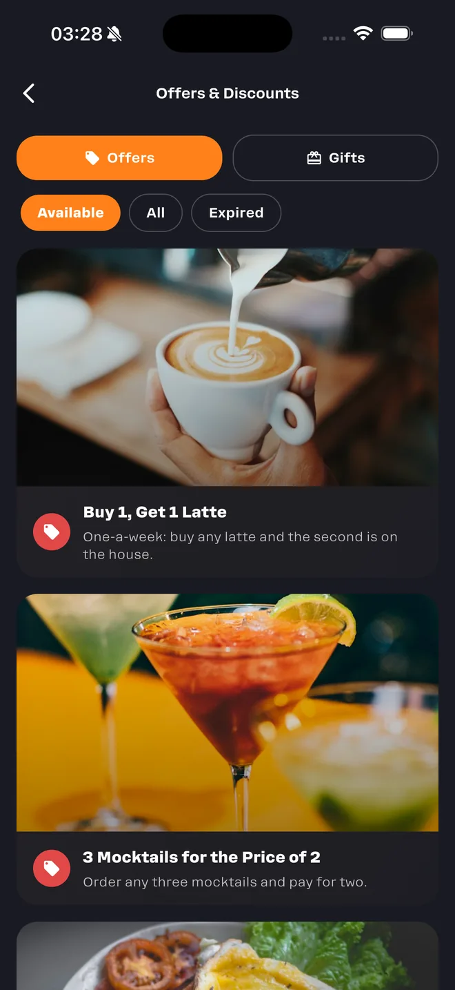 Live Offers